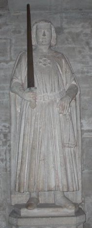 Statue eines Fürsten im Braunschweiger Dom, um 1275
