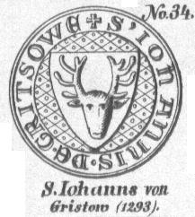 Siegel Johanns von Gristow