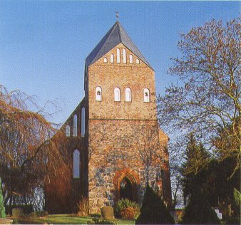 Die Dorfkirche von Pütte
