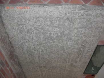 Grabplatte (Blick von oben)