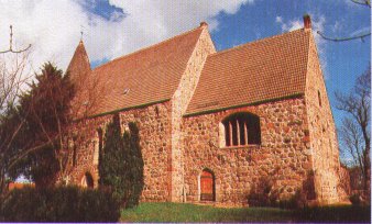Die Dorfkirche von Tribohm