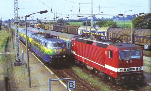 Bahnhof Velgast 1998